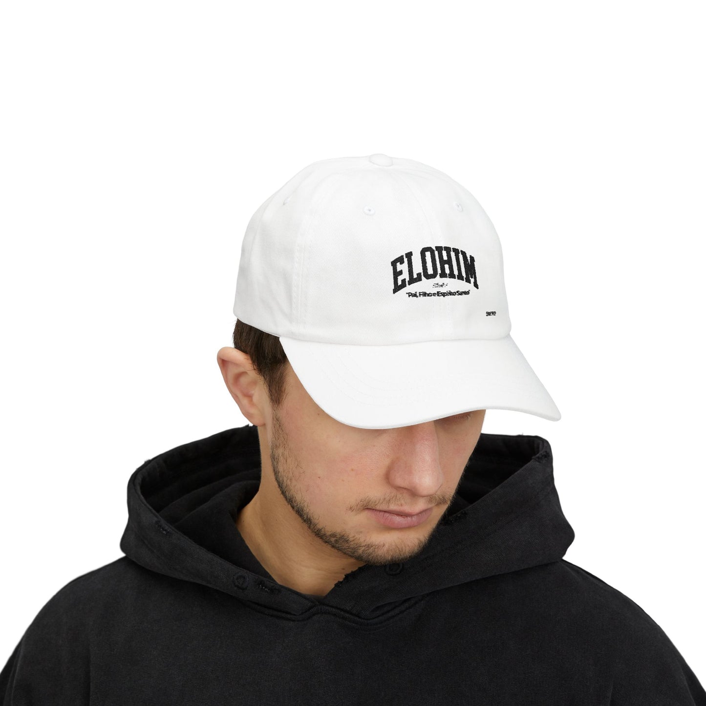 ELOHIM Dad Hat – Christian Embroidered Cap