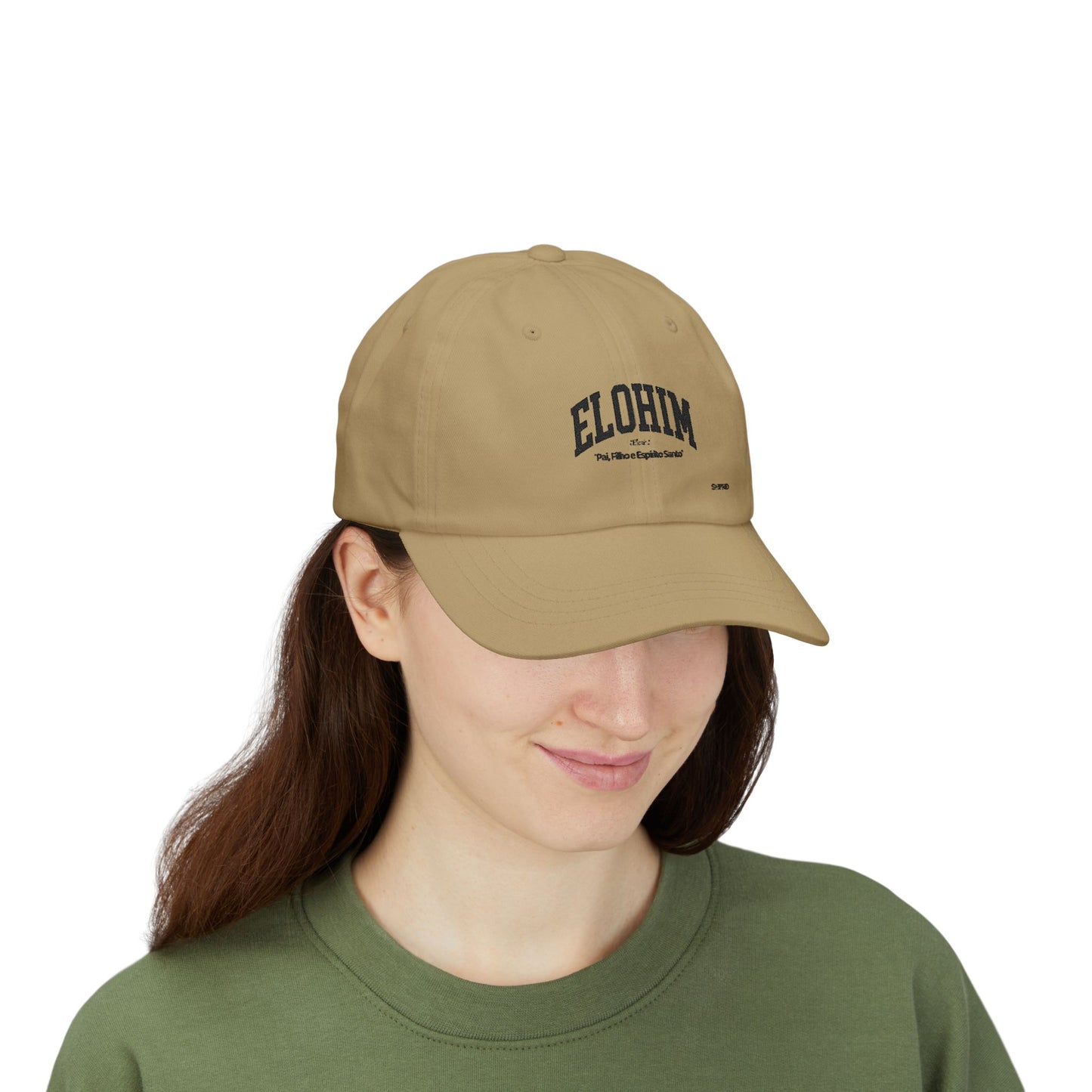 ELOHIM Dad Hat – Christian Embroidered Cap